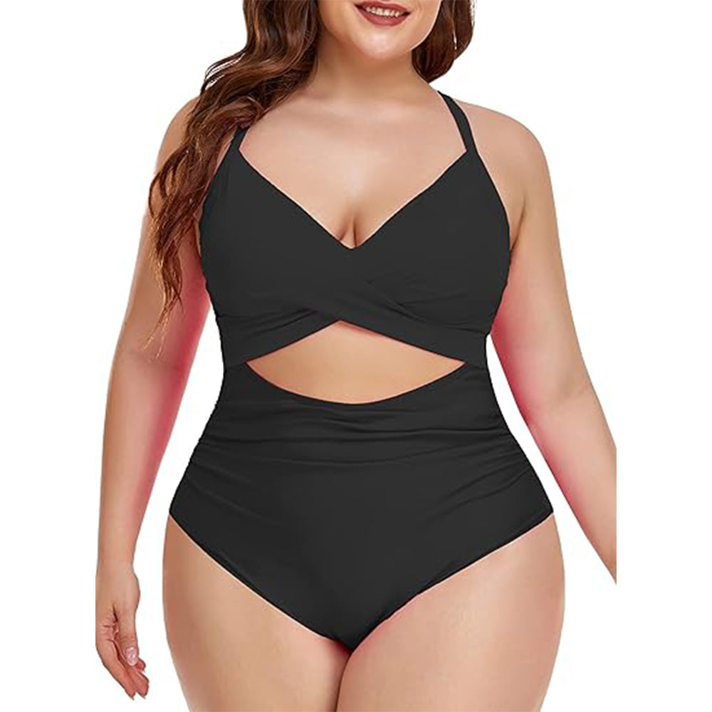🔥Bombshell Beach Alert! Tummy Control Swimsuit w/ Sexy Cutouts✨ High Waisted One Piece💦 Wrap Tie Back | TikTok’s Obsession 🔥Bombshell Beach Alert! Tummy Control Swimsuit w/ Sexy Cutouts✨ High Waisted One Piece💦 Wrap Tie Back | TikTok’s Obsession